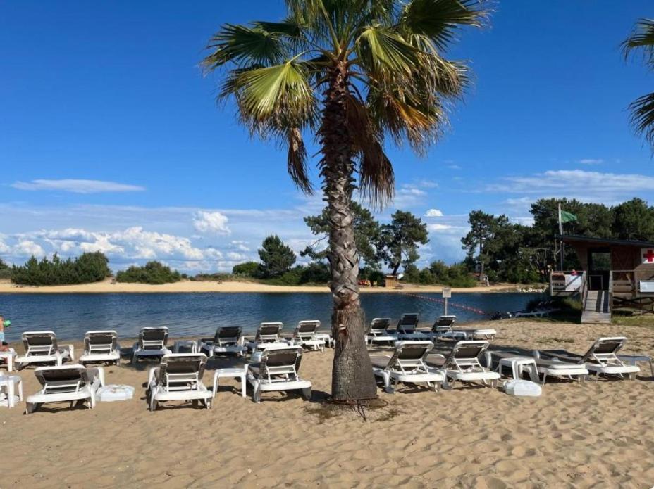 Mobilhome 6-8 Personnes Camping Les Viviers 4 Etoiles Cap Ferret Lege-Cap-Ferret Bagian luar foto